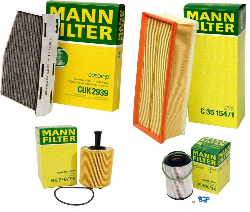 Mercedes Filter Service Kit 2730940404 - MANN-FILTER 1647911KIT